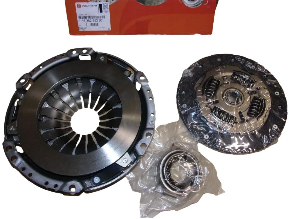 Komplet Sprzęgła Citroen Peugeot 1.0 1636265380 Eurorepar 1636265380