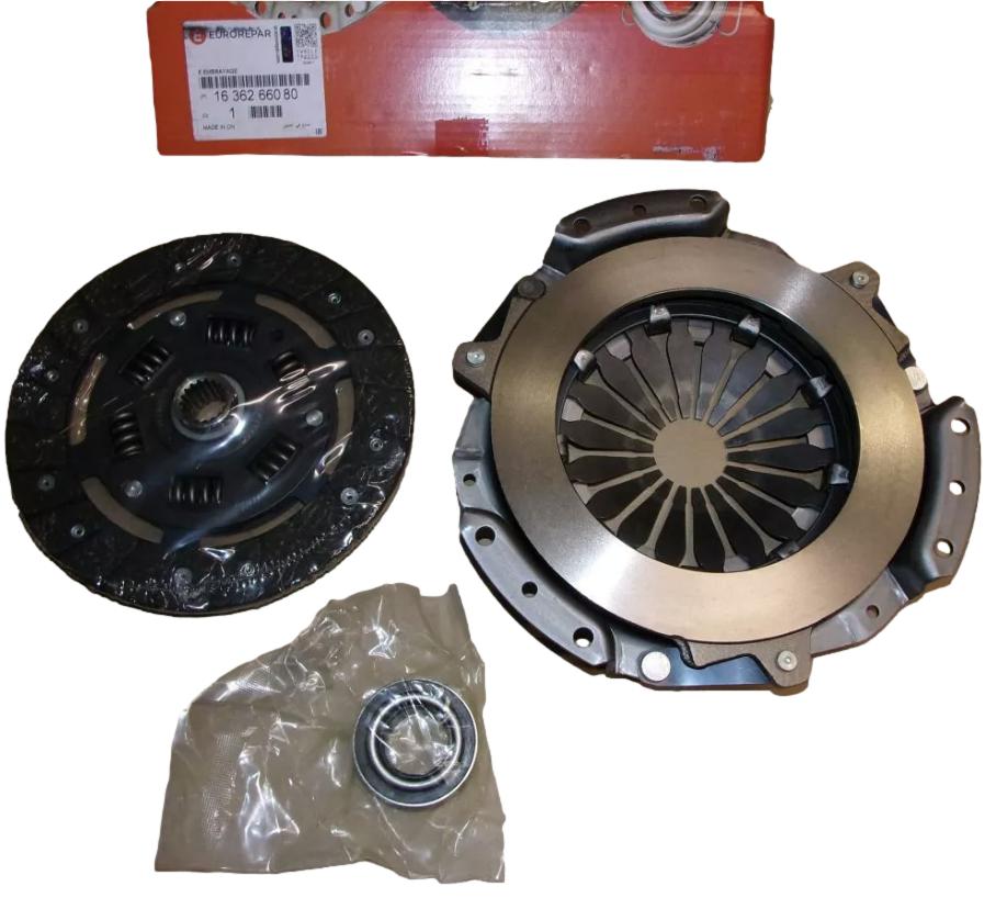 Komplet Sprzęgła Citroën Peugeot 1636266080 Eurorepar EURO 1636266080