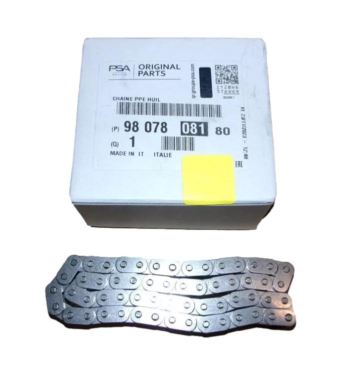 Łancuch Pompy Oleju Citroen Peugeot 2.0Bluehdi 9807808180 Oryginał ORG 9807808180