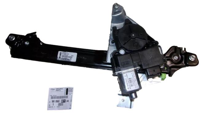 Mechanizm Podnoszenia Szyby Citroen Peugeot 9806087180 Oryginał ORG 9806087180