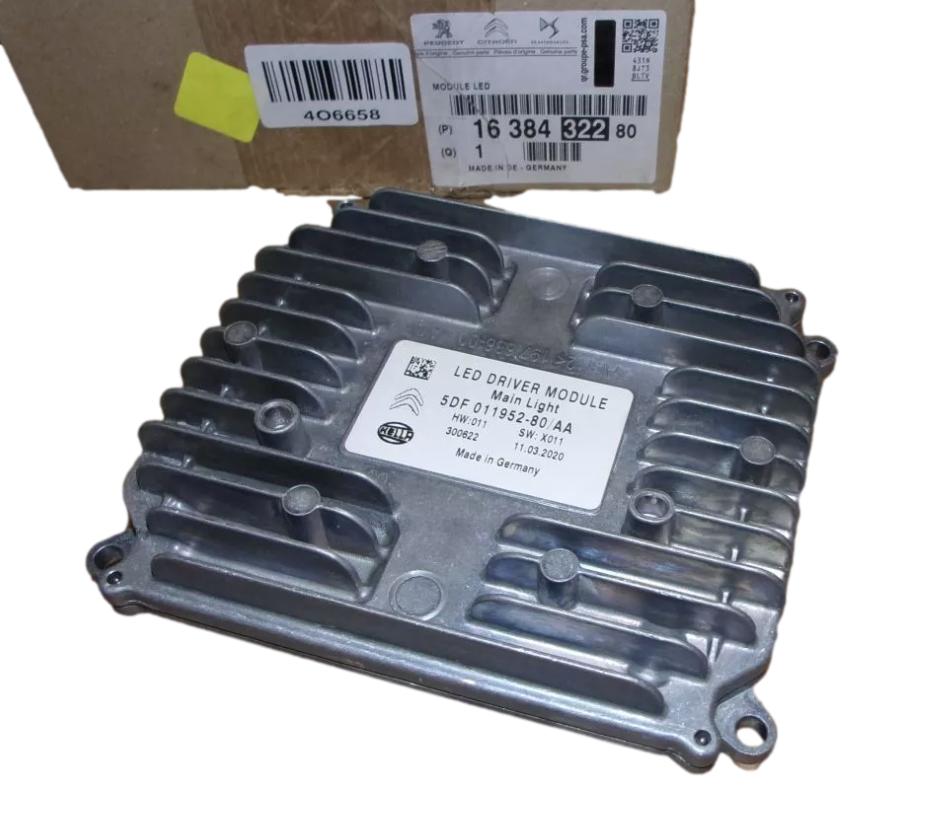 Moduł Reflektora Citroen Peugeot 1638432280 Oryginał 1638432280