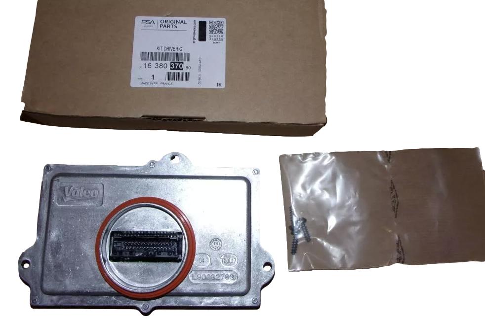 Moduł Reflektora Lewy Citroen Peugeot 1638037080 Oryginał 1638037080