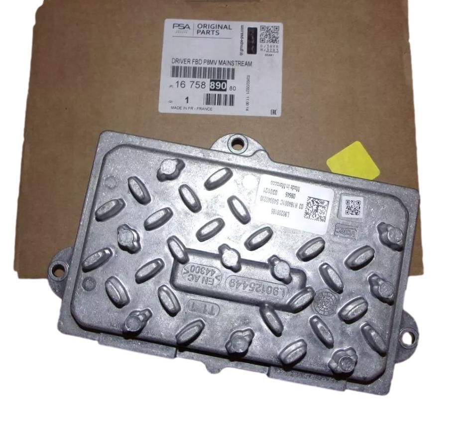 Moduł Reflektora Prawy Citroen Peugeot 1675889080 Oryginał 1675889080