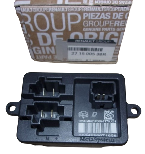 Opornica Rezystor Renault Dacia 271500538R Oryginał 271500538R