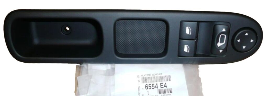 Panel Przełącznik Szyb Citroen Peugeot 6554E4 Oryginał ORG 6554E4