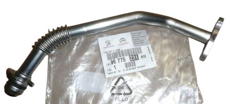 Przewód Oleju Citroen Peugeot 9677523180 Oryginał ORG 9677523180