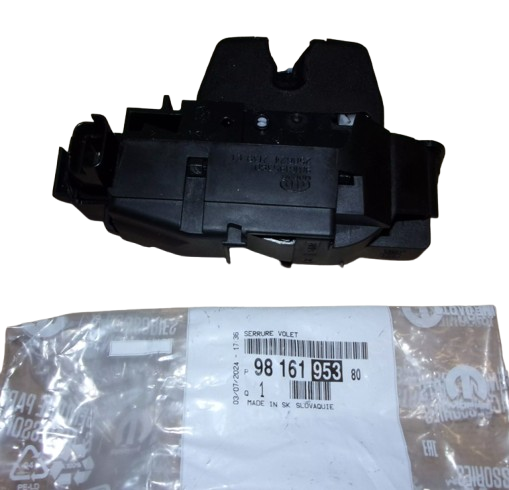 Rygiel Zamek Citroen Peugeot 9816195380 Oryginał ORG 9816195380