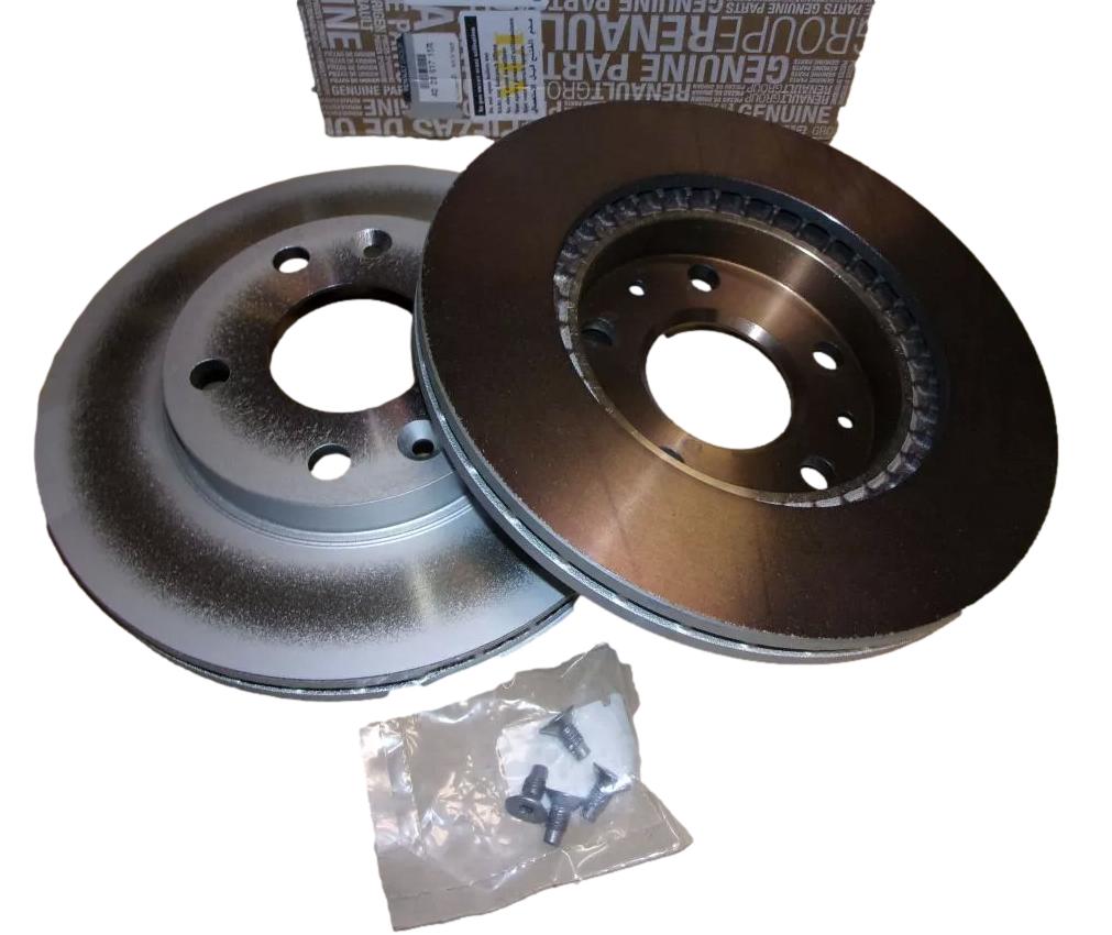 Tarcza Hamulcowa Przód Renault Dacia 402061715R Oryginał 402061715R