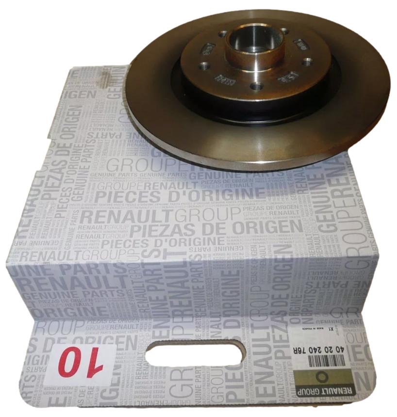 Tarcza Hamulcowa Tył Renault Dacia 402024076R Oryginał 402024076R