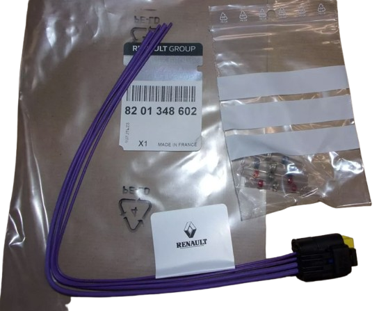 Wtyczka Przewodu Pompy Paliwa Renault Dacia 8201348602 Oryginał ORG 8201348602