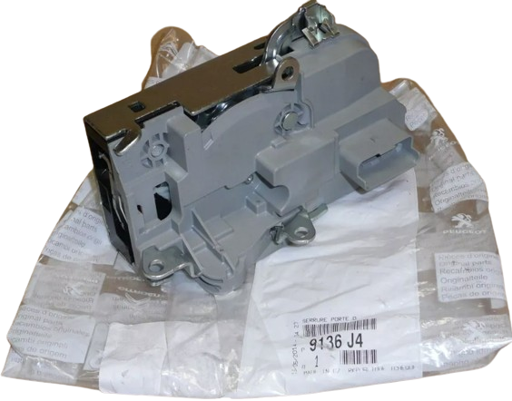 Zamek Drzwi Prawy Przód Citroen Peugeot 9136J4 Oryginał ORG 9136J4