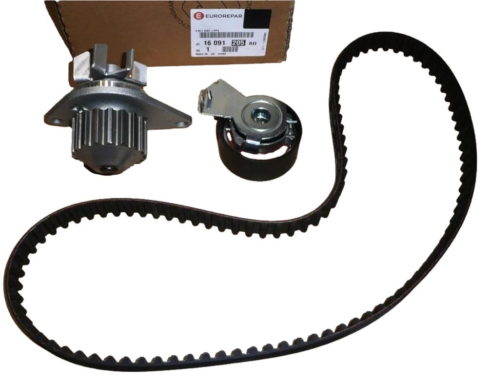 Zestaw Paska Rozrządu Citroen Peugeot 1.4 1609120580 Eurorepar 1609120580