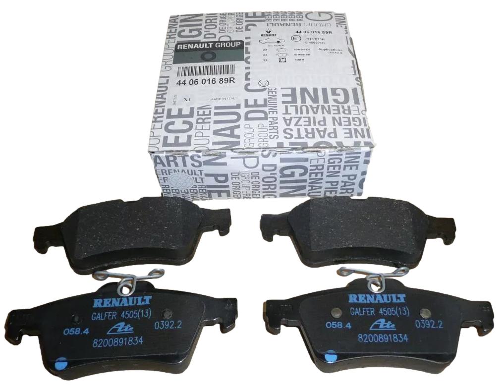 Klocki Hamulcowe Tył Renault 440601689R Oryginał 440601689R
