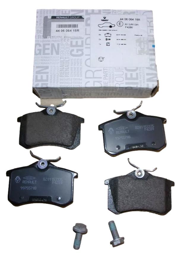 Klocki Hamulcowe Tył Renault 440606418R Oryginał 440606418R