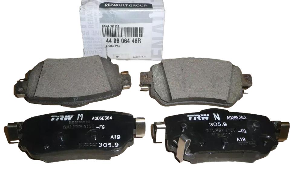 Klocki Hamulcowe Tył Renault 440606446R Oryginał 440606446R