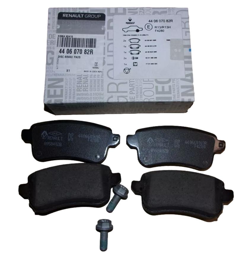 Klocki Hamulcowe Tył Renault 440607082R Oryginał 440607082R