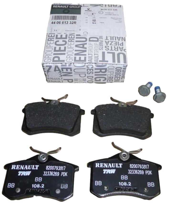 Klocki Hamulcowe Tył Renault 440661332R Oryginał 440661332R