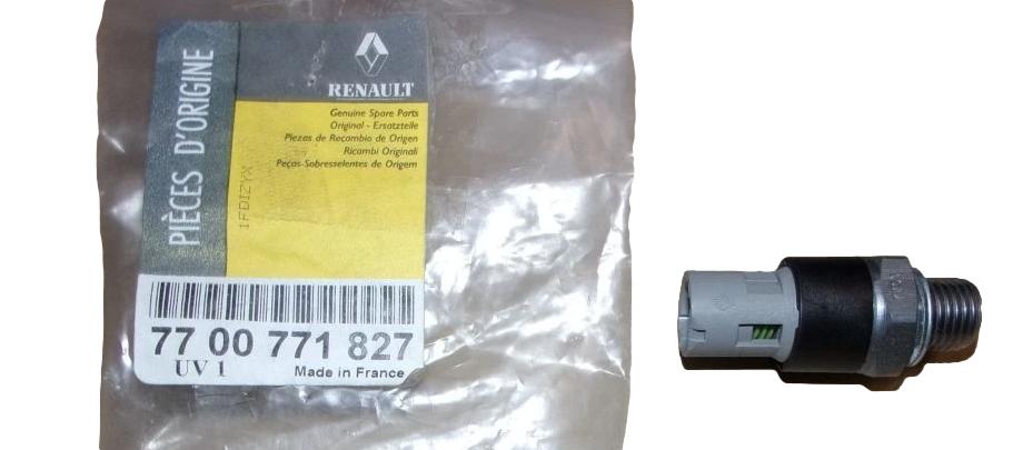 Czujnik Ciśnienia Oleju Renault Dacia 7700771827 Oryginał 7700771827
