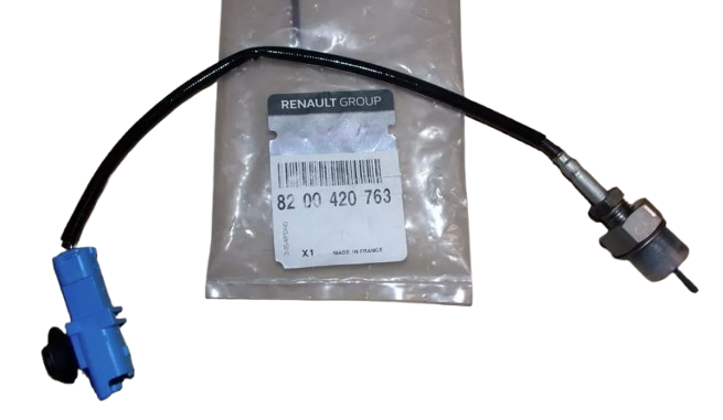 Czujnik Temperatury Spalin Renault Dacia 8200420763 Oryginał 8200420763