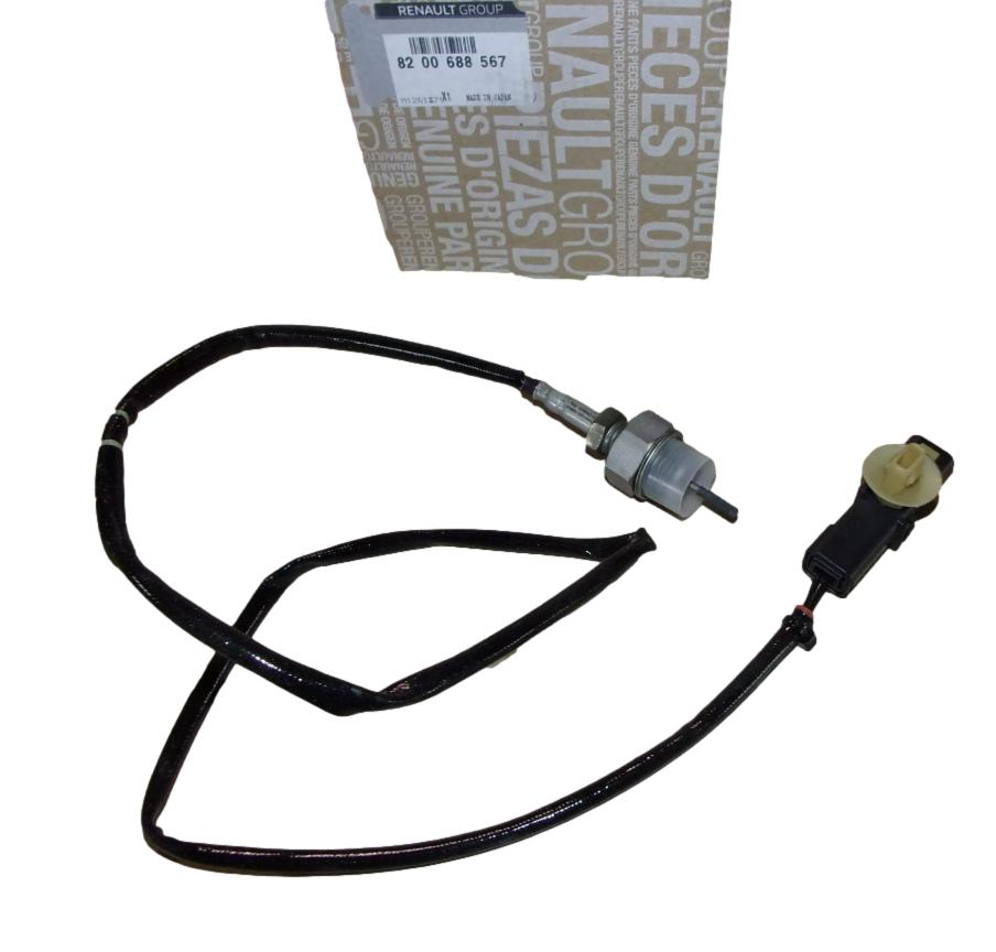 Czujnik Temperatury Spalin Renault Dacia 8200688567 Oryginał 8200688567