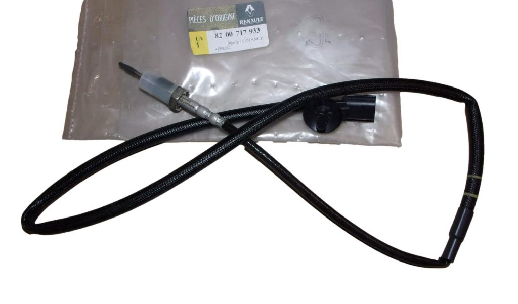 Czujnik Temperatury Spalin Renault Dacia 8200717933 Oryginał 8200717933