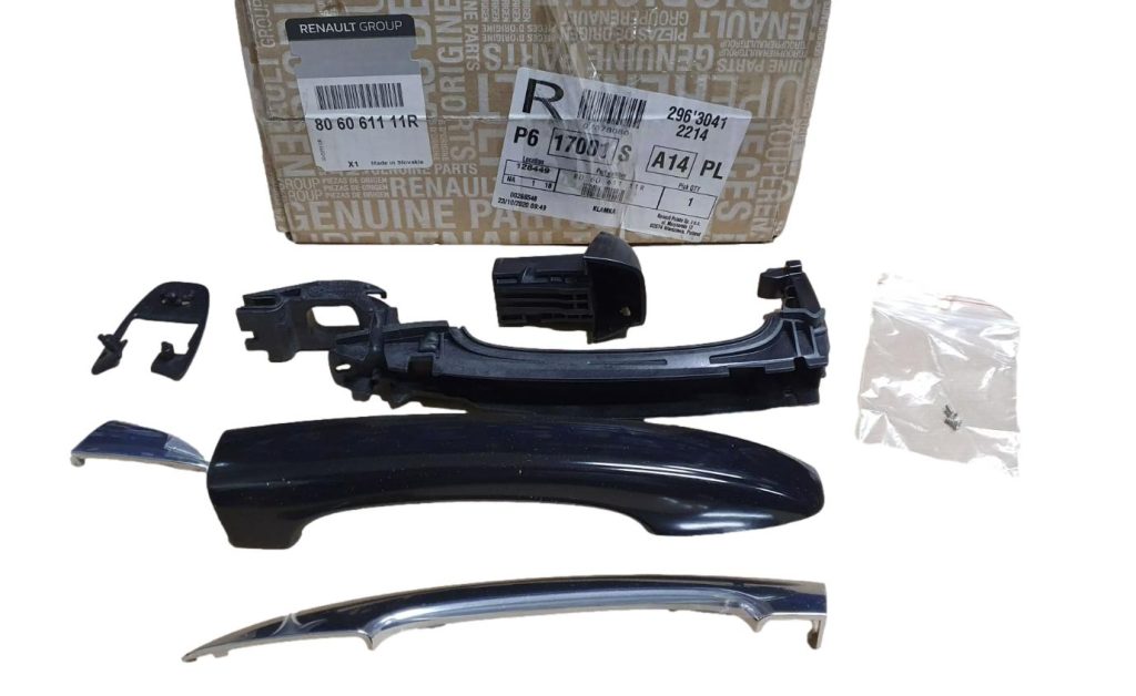 Klamka Zewnętrzna Przód Prawa Renault Dacia 806061111R Oryginał 806061111R