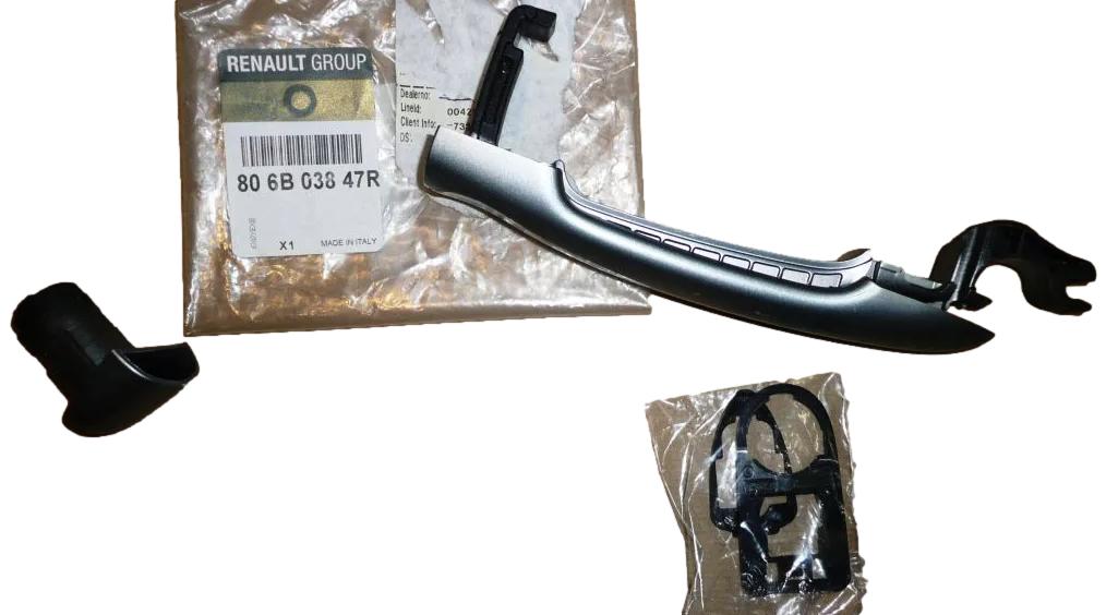 Klamka Zewnętrzna Tył Prawa Renault Dacia 806B03847R Oryginał 806B03847R
