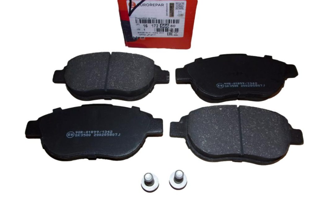 Klocki Hamulcowe Citroen Peugeot 1617256680 Eurorepar EURO 1617256680