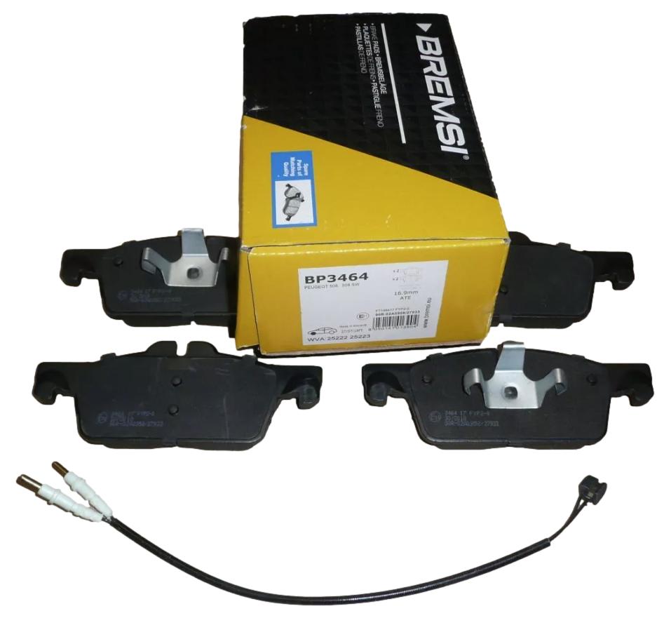 Klocki Hamulcowe Przód 1610103580 Citroen Peugeot Bremsi BRE BP3464