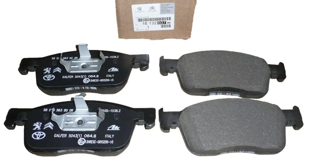 Klocki Hamulcowe Przód 1613260780 Citroen Peugeot Delphi DEL LP3260