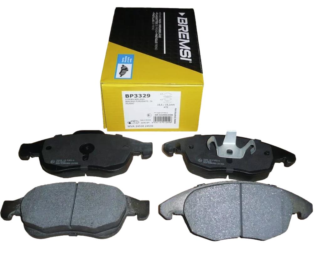 Klocki Hamulcowe Przód 425361 Citroen Peugeot Bremsi BRE BP3329