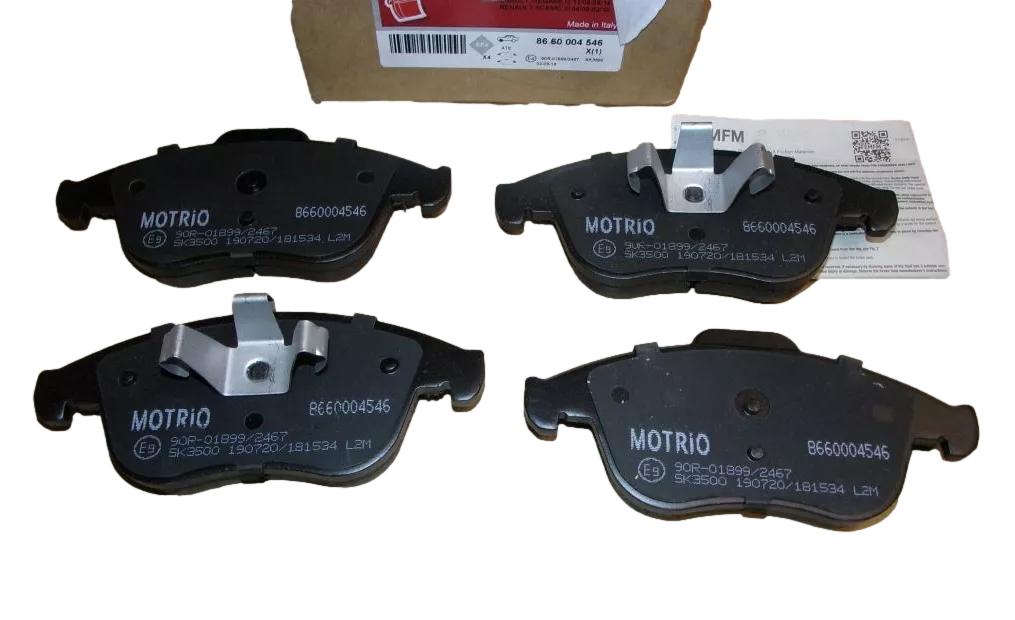 Klocki Hamulcowe Przód 8660004546 Renault Dacia Motrio 8660004546