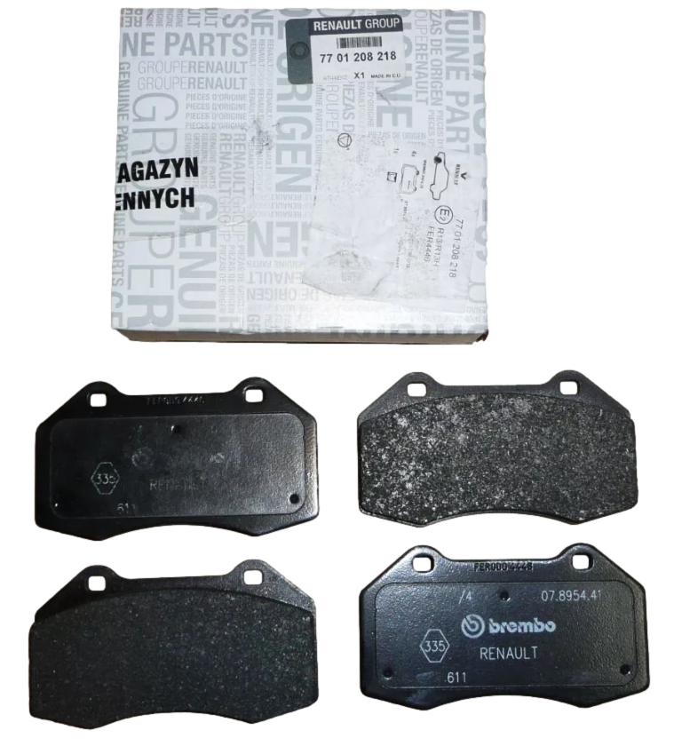 Klocki Hamulcowe Przód Renault Dacia 7701208218 Oryginał 7701208218