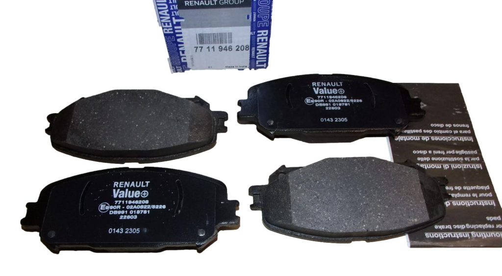 Klocki Hamulcowe Przód Renault Dacia 7711946208 Oryginał 7711946208