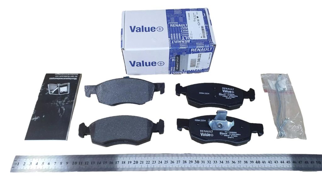 Klocki Hamulcowe Renault Dacia 7711946202 Oryginał 7711946202