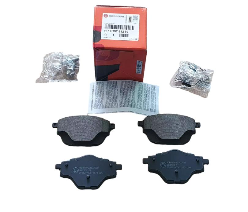 Klocki Hamulcowe Tył Citroen Peugeot 1619791280 Eurorepar EURO 1619791280