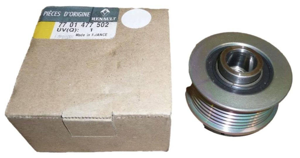 Koło Alternatora Renault Dacia 7701477502 Oryginał 7701477502