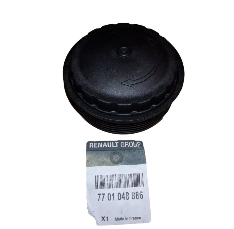 Obudowa Pokrywa Filtra Oleju Renault Dacia 7701048886 Oryginał 7701048886