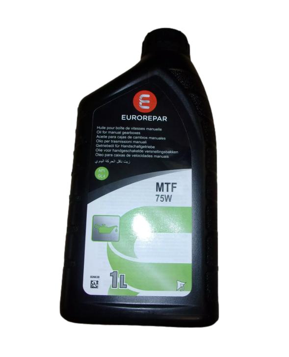 Olej Skrzyni Biegów 75W80 MTF 75W 1L Citroen Peugeot 1635511180 Eurorepar EURO 1635511180