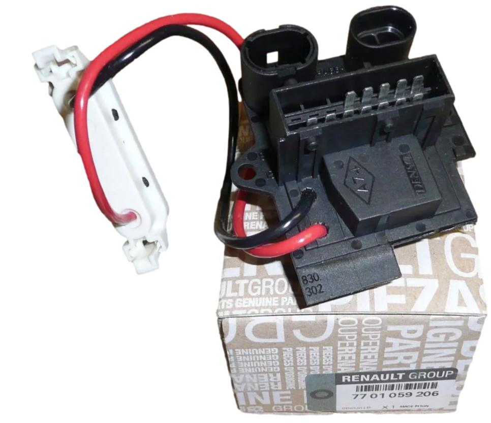 Opornica Rezystor Wentylatora Renault Dacia 7701059206 Oryginał 7701059206