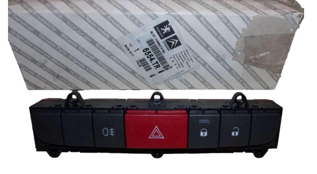 Panel Sterowania 6554TR Oryginał Citroen Peugeot Boxer 3 Jumper 3 6554.TR