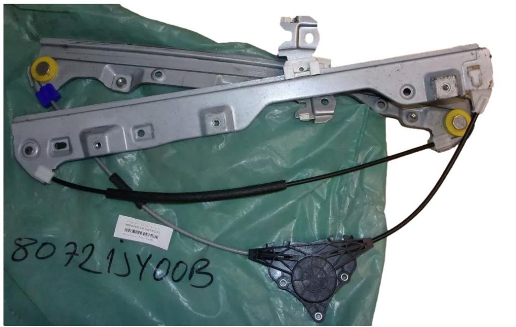 Podnośnik Szyb Prawy Tył Renault Dacia 80721JY00B Oryginał 80721JY00B