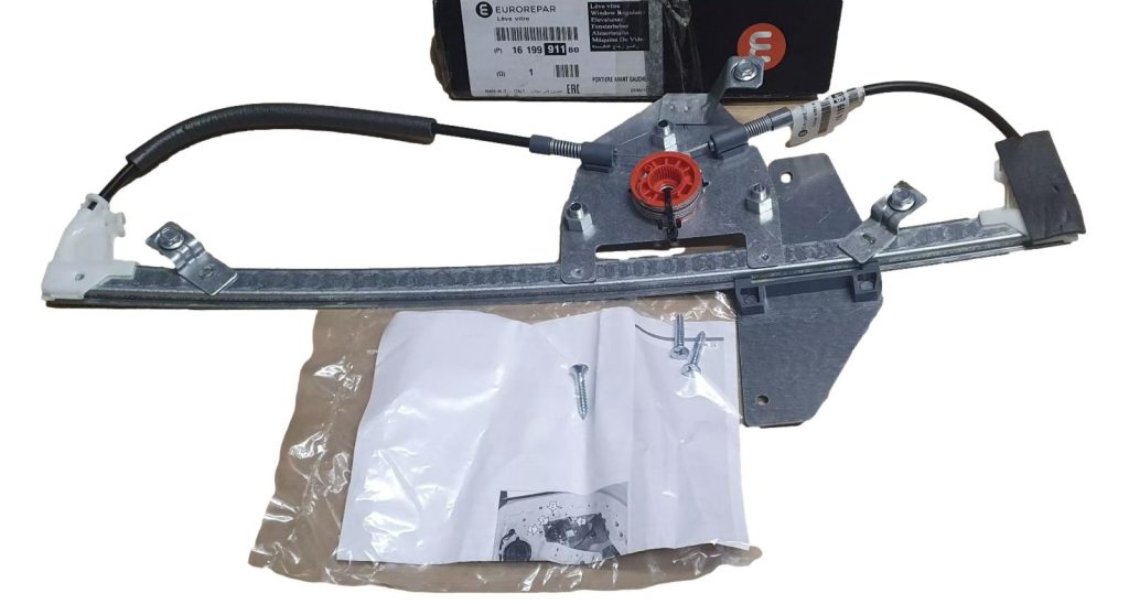 Podnośnik Szyby Lewy Przód 1619991180 Citroen Peugeot Eurorepar 1619991180