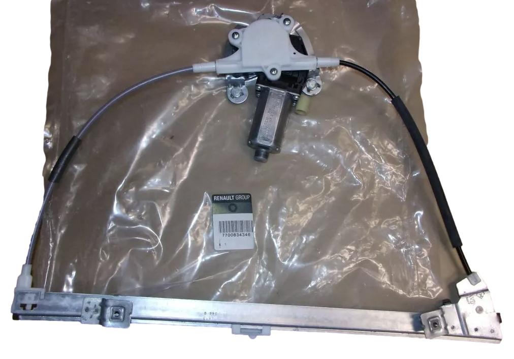 Podnośnik Szyby Prawy Przód Renault 7700834346 Oryginał 7700834346