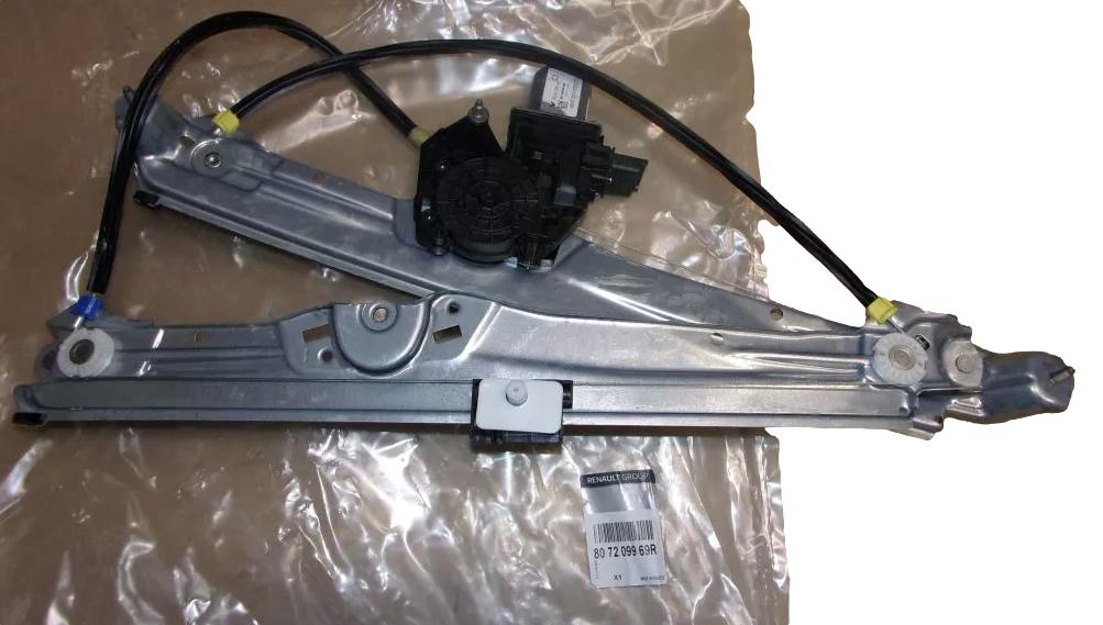 Podnośnik Szyby Prawy Przód Renault Dacia 807209969R Oryginał 807209969R