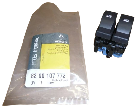 Przełącznik Szyby Renault Dacia 8200107772 Oryginał 8200107772