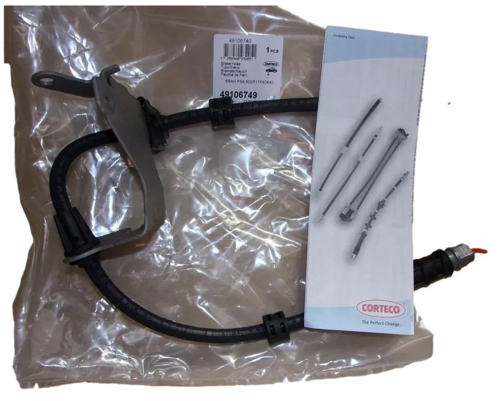 Przewód Hamulcowy 9676346080 Citroen Peugeot Corteco COR 49106749