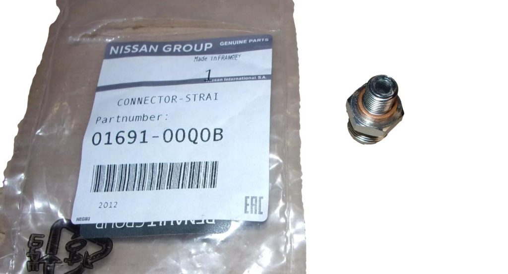 Przewód Oleju Renault Nissan 0169100Q0B Oryginał 0169100Q0B