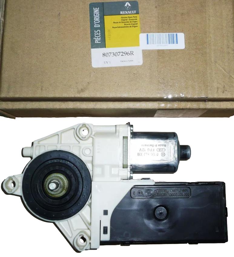 Silnik Podnoszenia Szyby Prawy Renault Dacia 807307296R Oryginał 807307296R