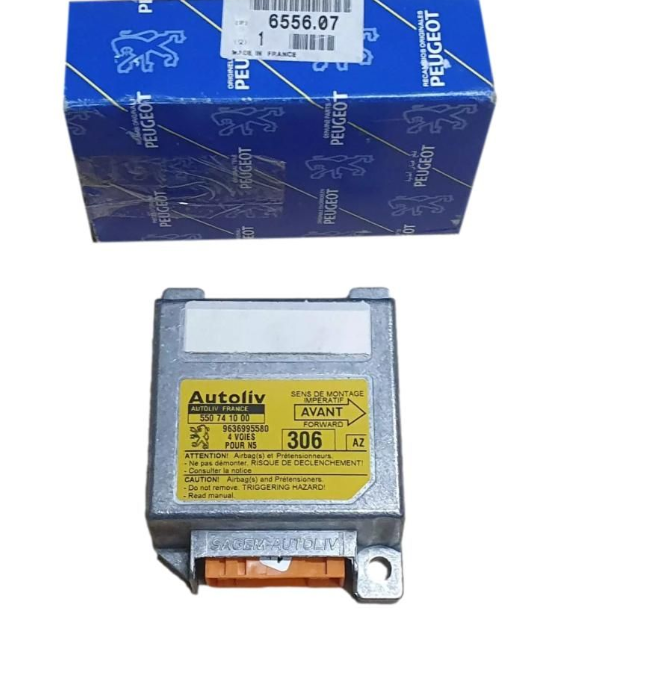 Sterownik Moduł Airbag  655607 Oryginał Citroen Peugeot 6556.07